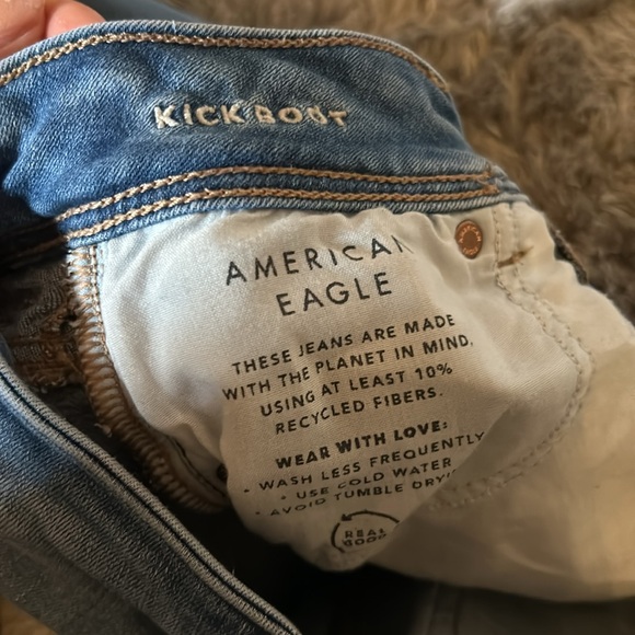 American eagle mid-rise bootcut fitted jeans. ⚡️⚡️⚡️ - Picture 4 of 4
